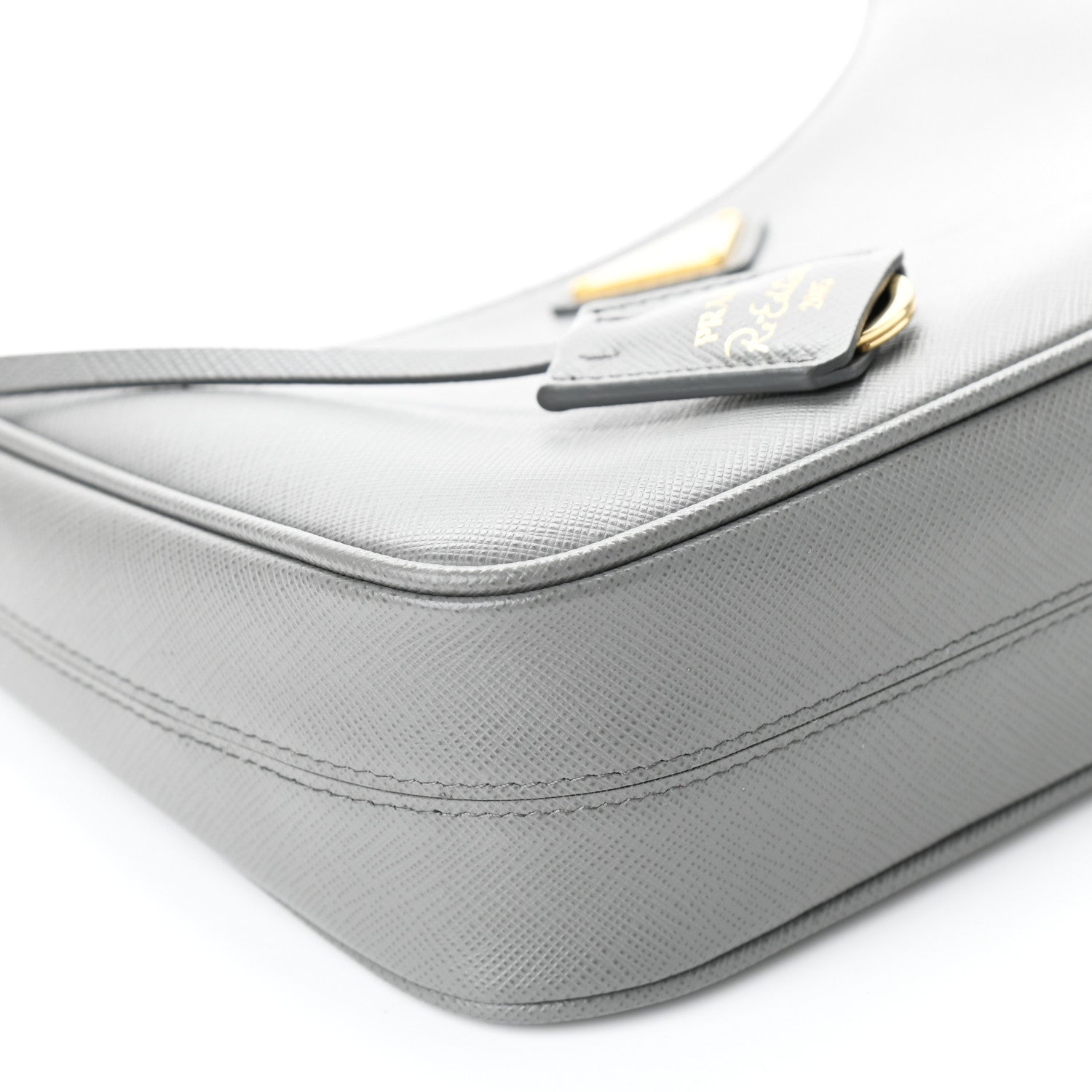 Prada Saffiano Re-Edition 2005 Shoulder Bag Ardesia 9 of 10