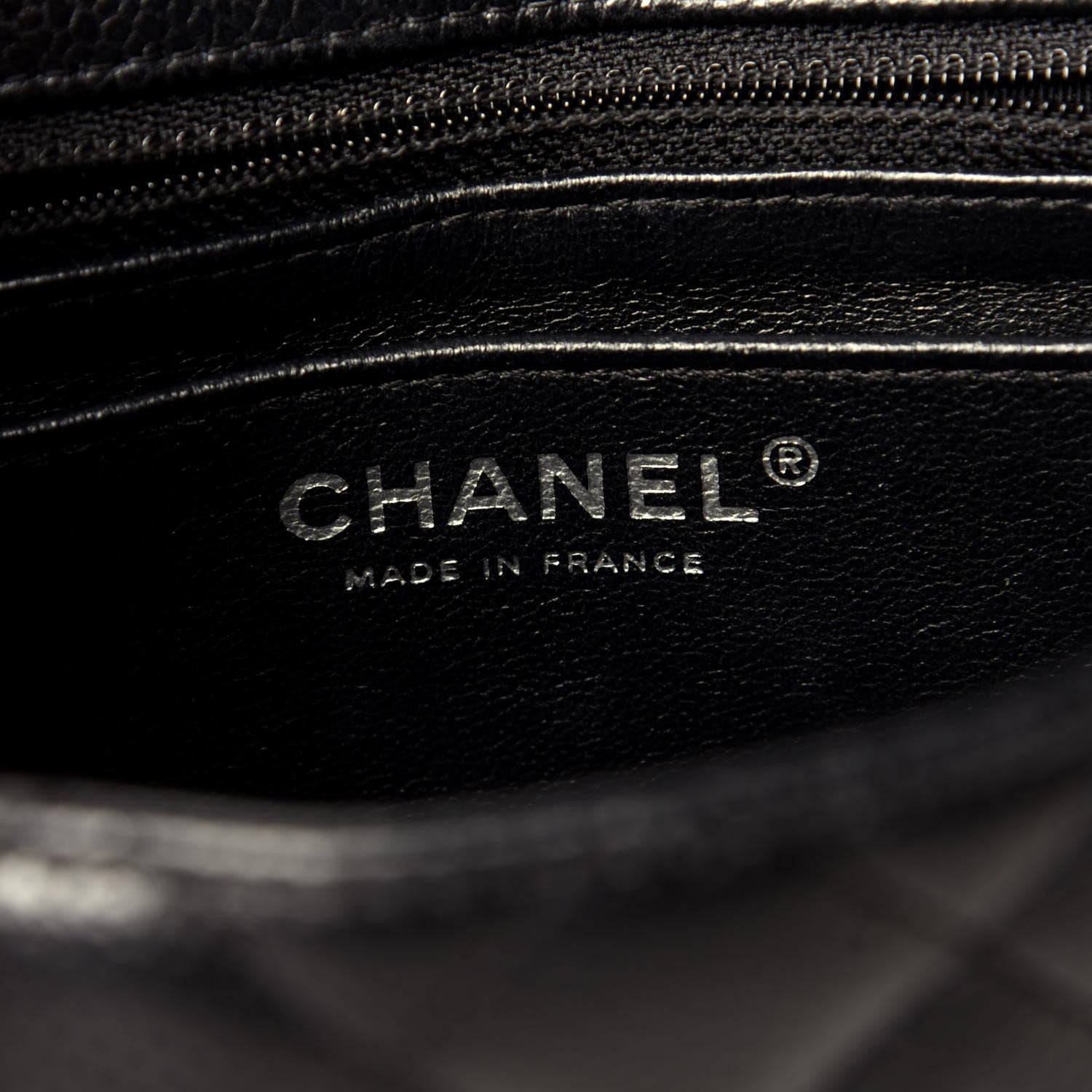 Chanel Caviar Quilted Mini Square Flap Black 6 of 9