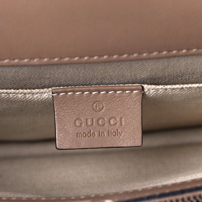 Gucci Calfskin Bamboo Web Medium Dionysus Top Handle Bag Camelia Bright Evergreen Hibiscus Red 6 of 8