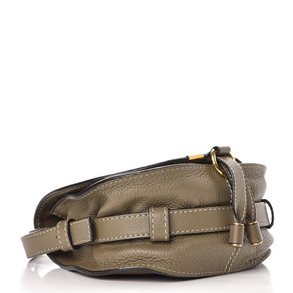 Chloe Calfskin Mini Marcie Round Crossbody Bag Baobab Green 3 of 10