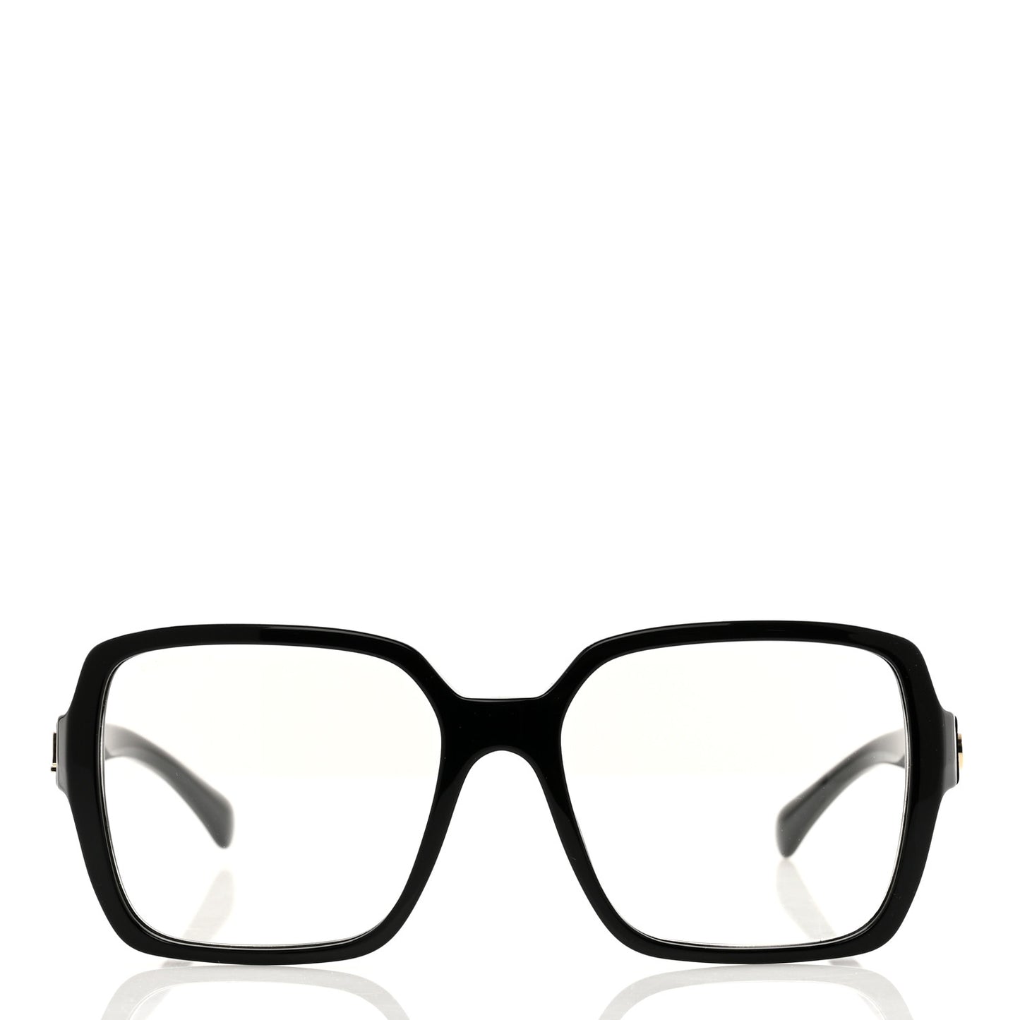 Acetate Square Eyeglasses 5408 Black