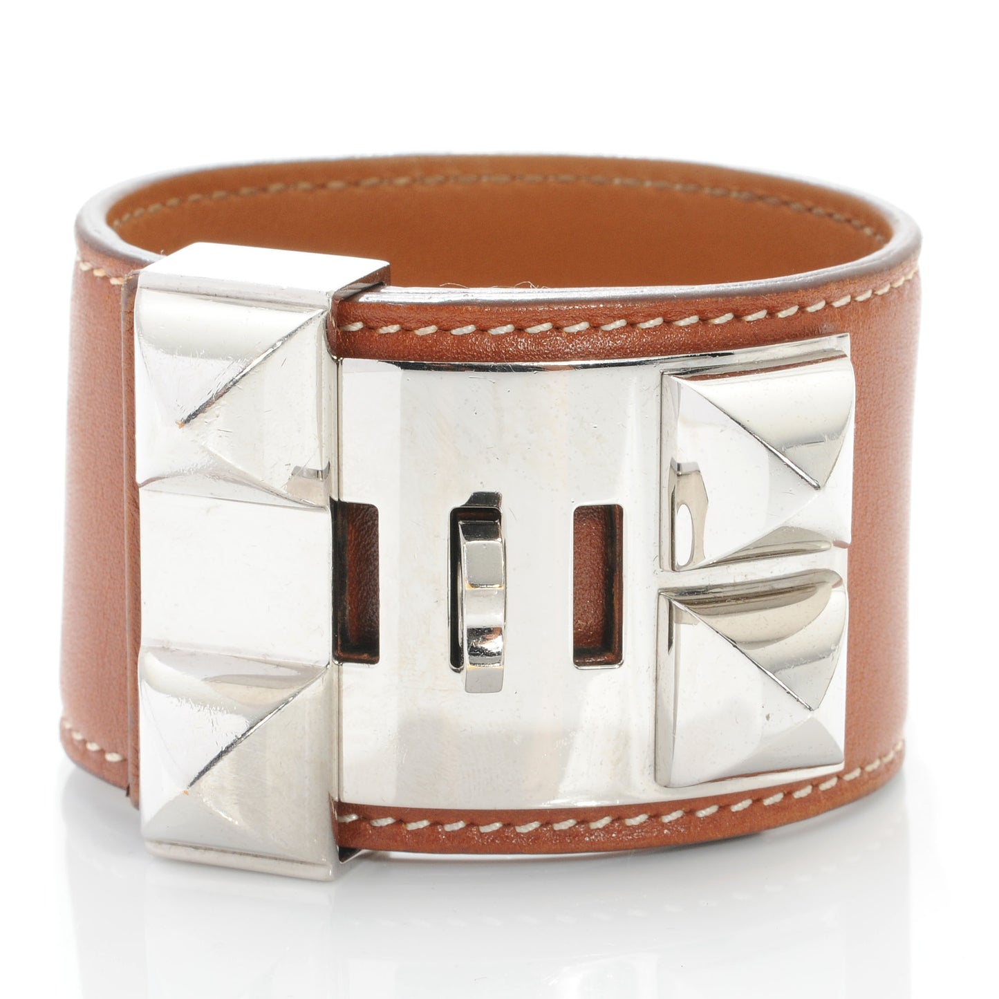 Barenia Collier de Chien CDC Bracelet Fauve