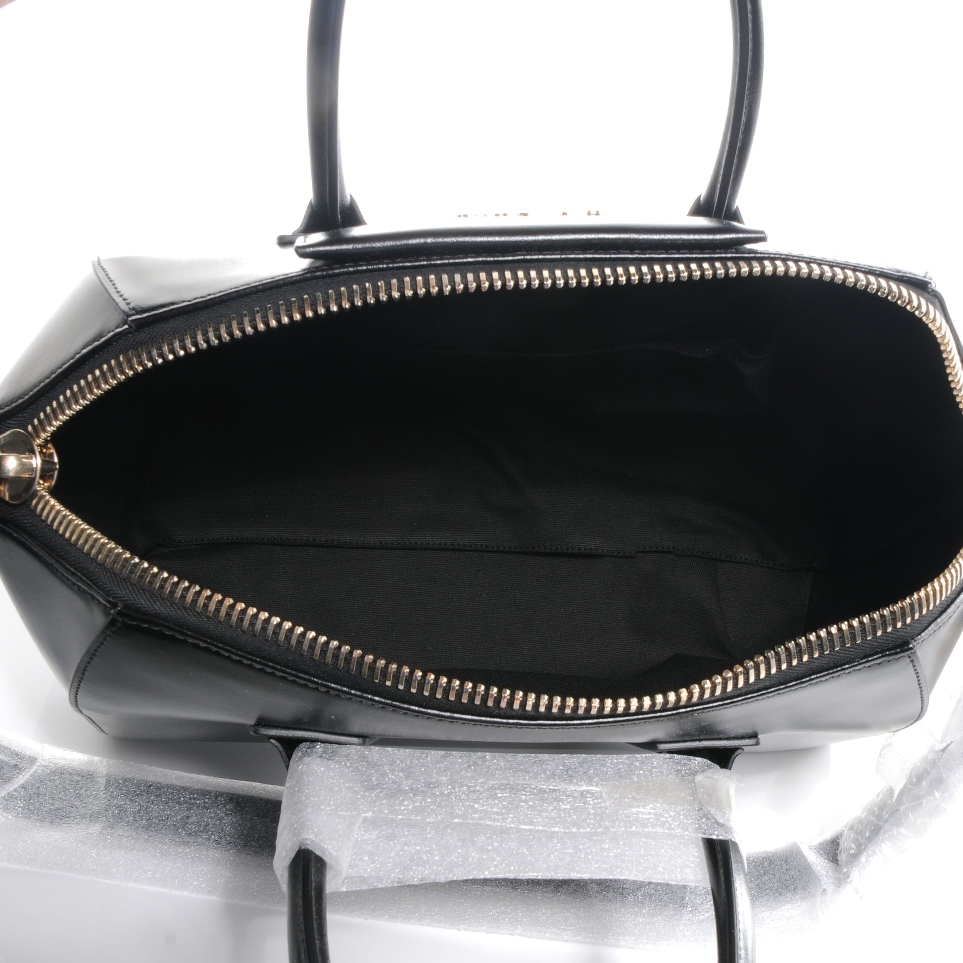 Givenchy Shiny Lord Calfskin Medium Antigona Black 5 of 10