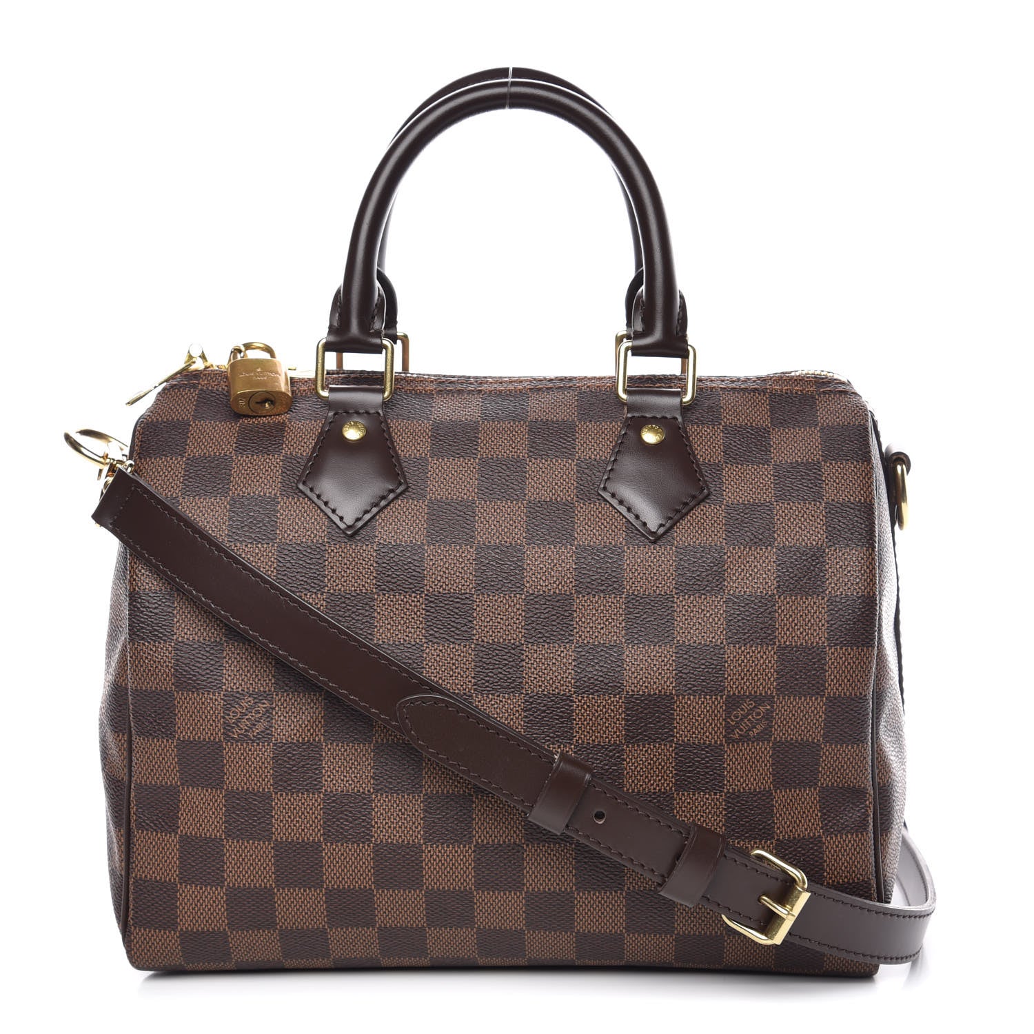 Louis Vuitton Damier Ebene Speedy Bandouliere 25 1 of 17