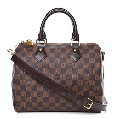 Louis Vuitton Damier Ebene Speedy Bandouliere 25 1 of 17