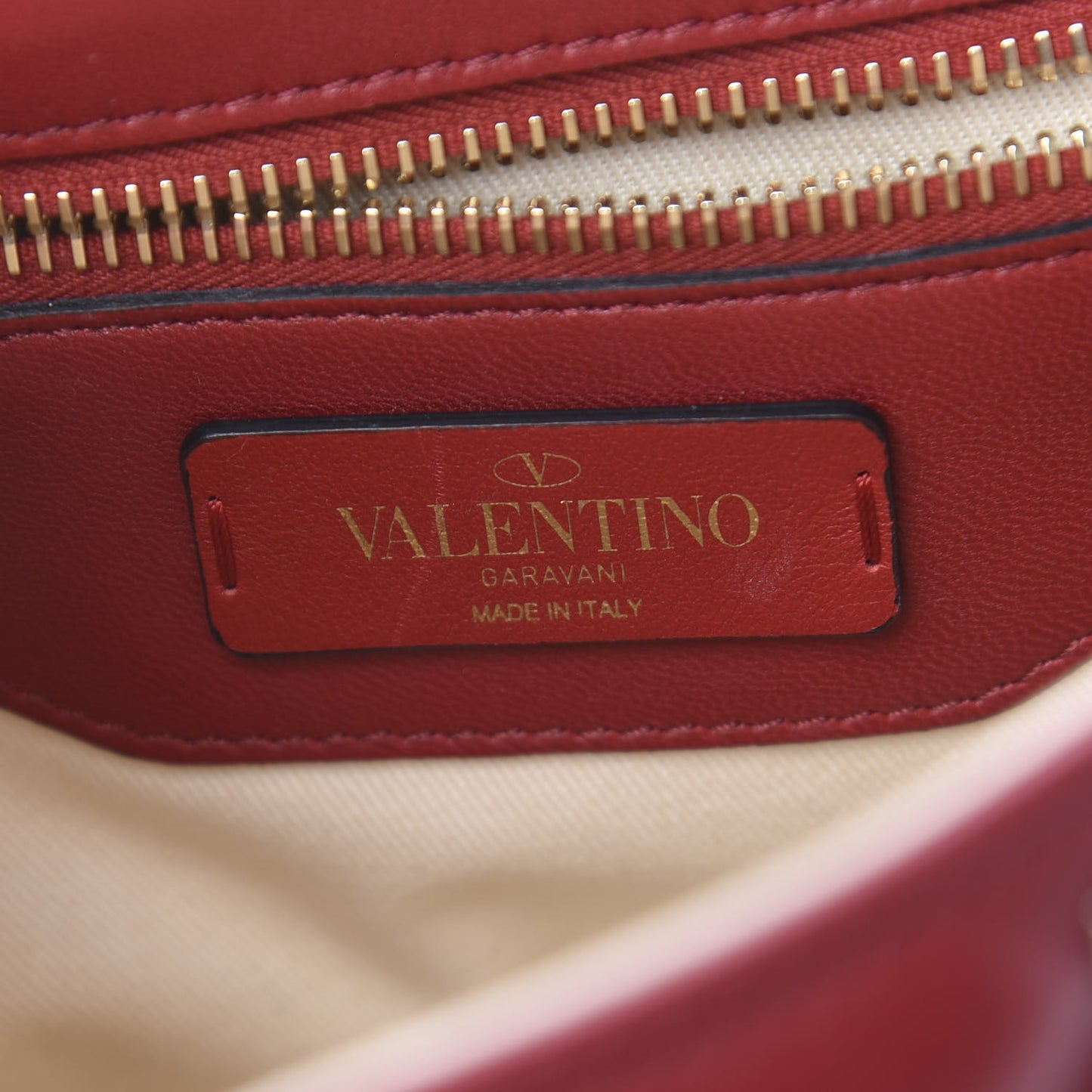 Nappa Candystud Crossbody Red