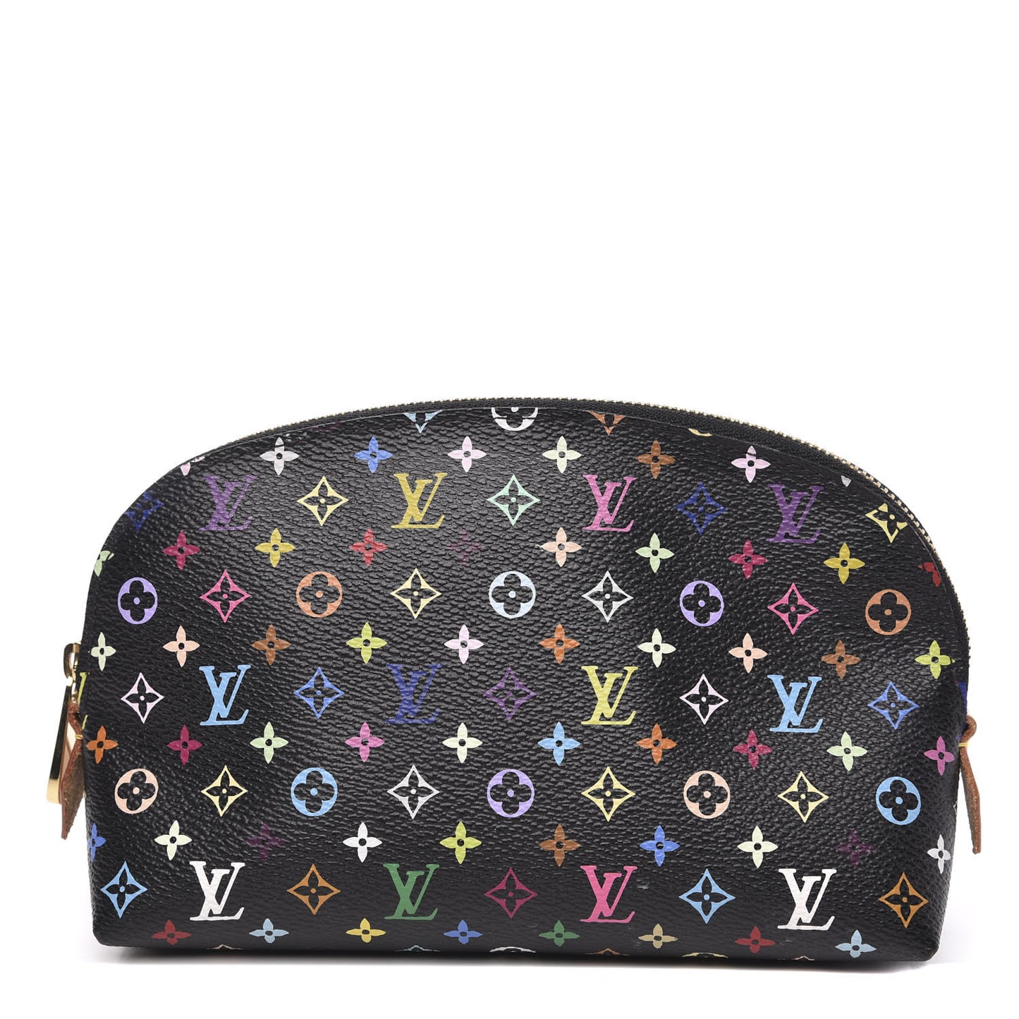 Monogram Multicolor Cosmetic Pouch Black Grenade