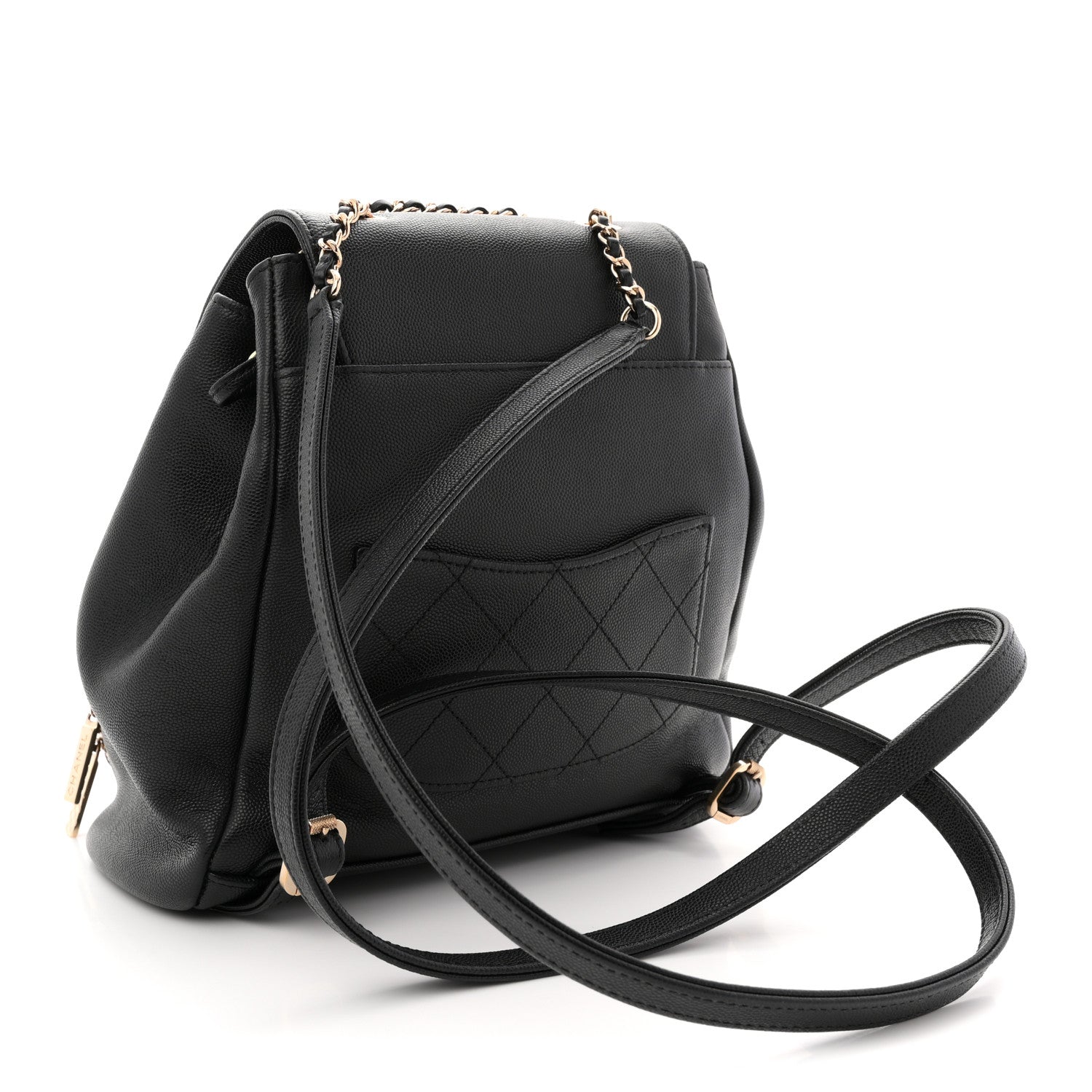 Chanel Caviar Quilted Business Affinity Backpack Black 3 of 10