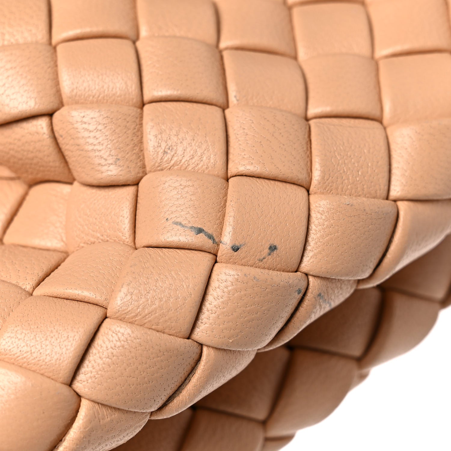 Bottega Veneta Nappa Intrecciato Crisscross Clutch Porridge 10 of 11