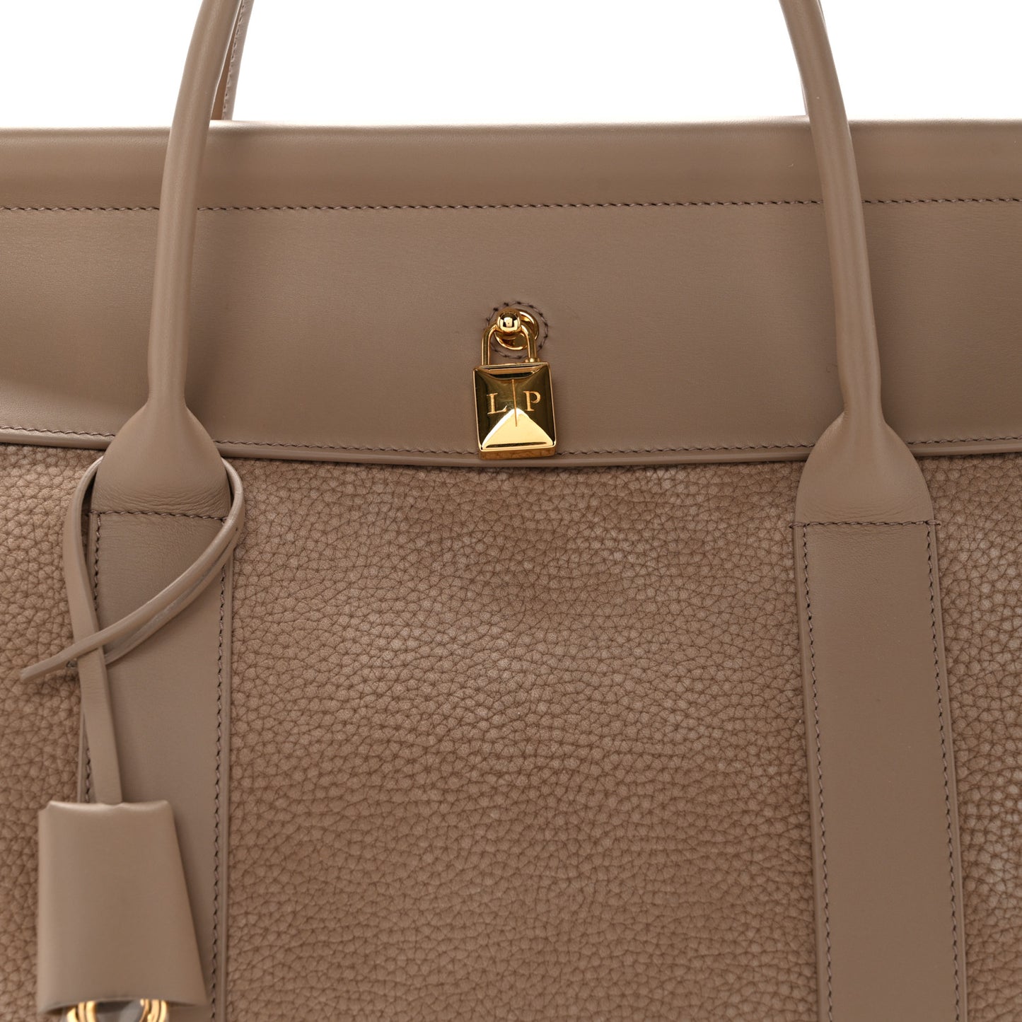 Grained Nubuck L32 Loom Bag Fossil