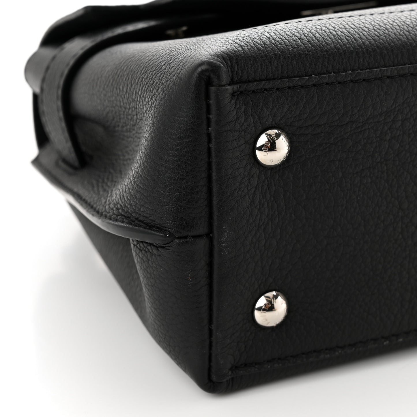 Calfskin Lockme Ever Mini Black