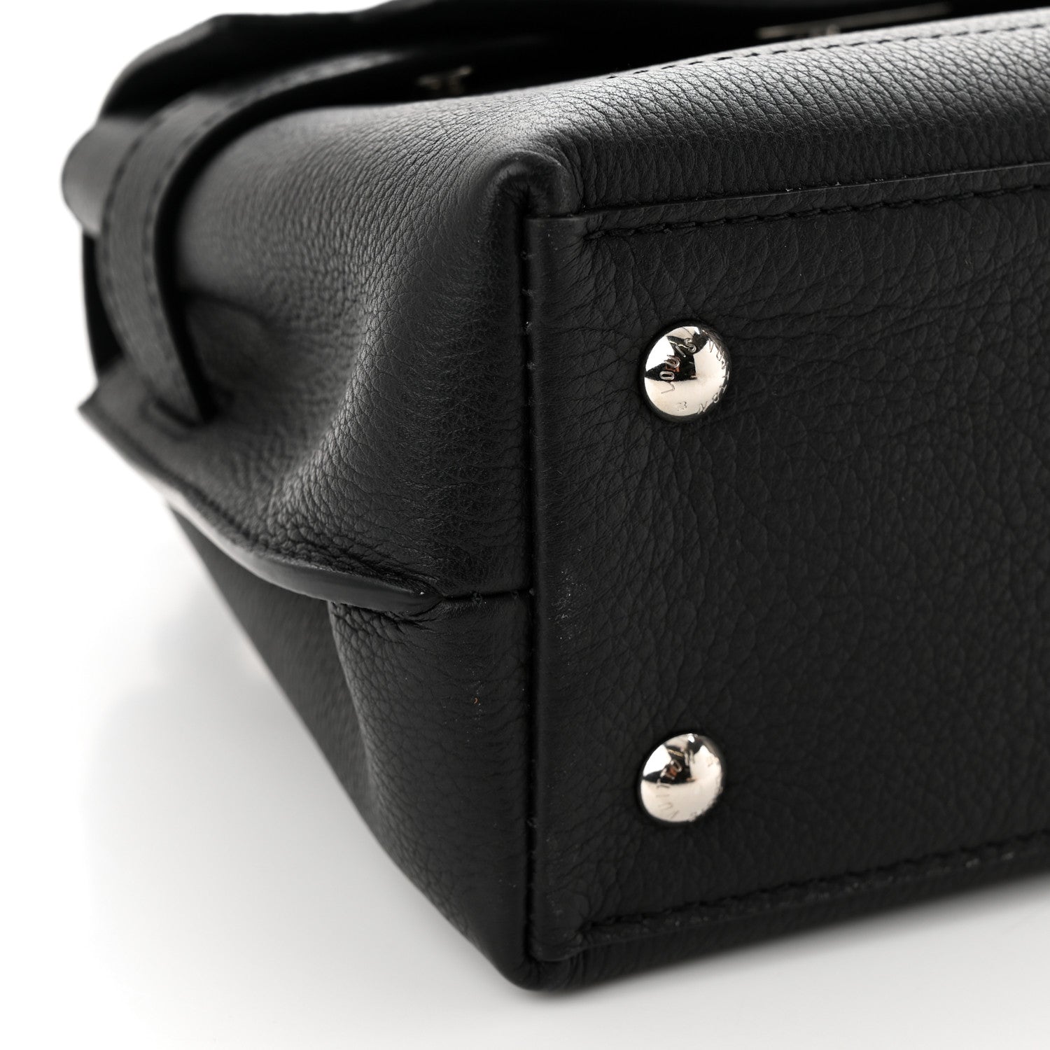 Louis Vuitton Calfskin Lockme Ever Mini Black 8 of 15