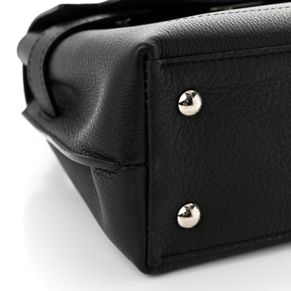 Louis Vuitton Calfskin Lockme Ever Mini Black 8 of 15