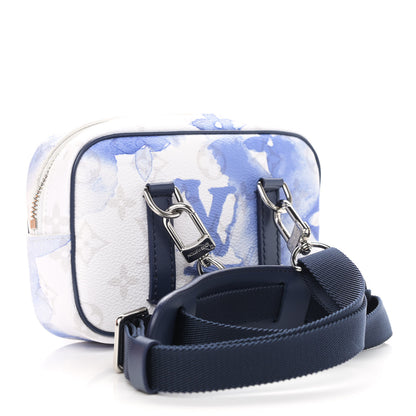 Louis Vuitton Monogram Watercolor Outdoor Pouch Blue 3 of 9