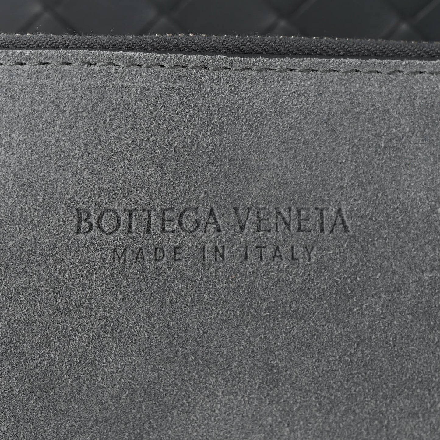 Calfskin Intrecciato Small Tote Bag Grey