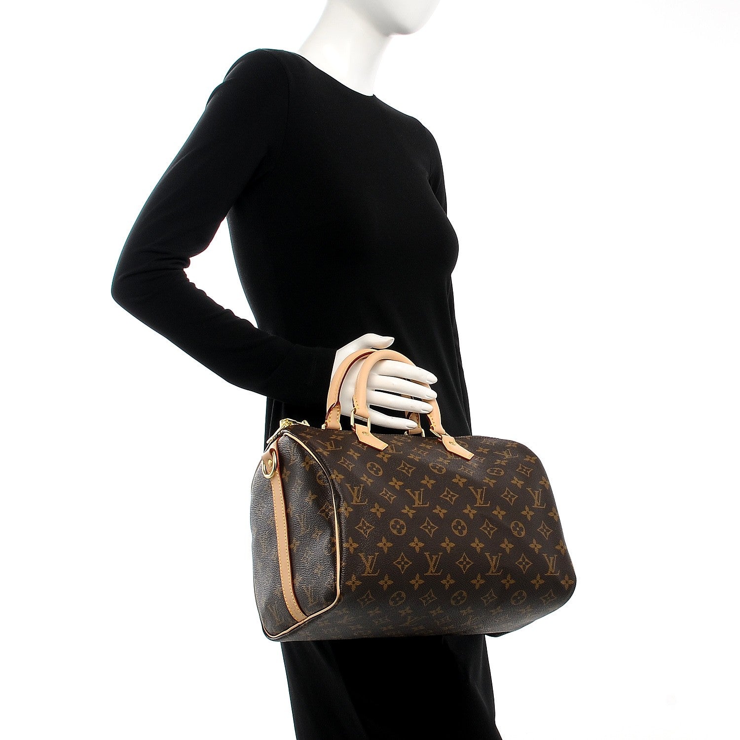 Louis Vuitton Monogram Speedy Bandouliere 30 2 of 9