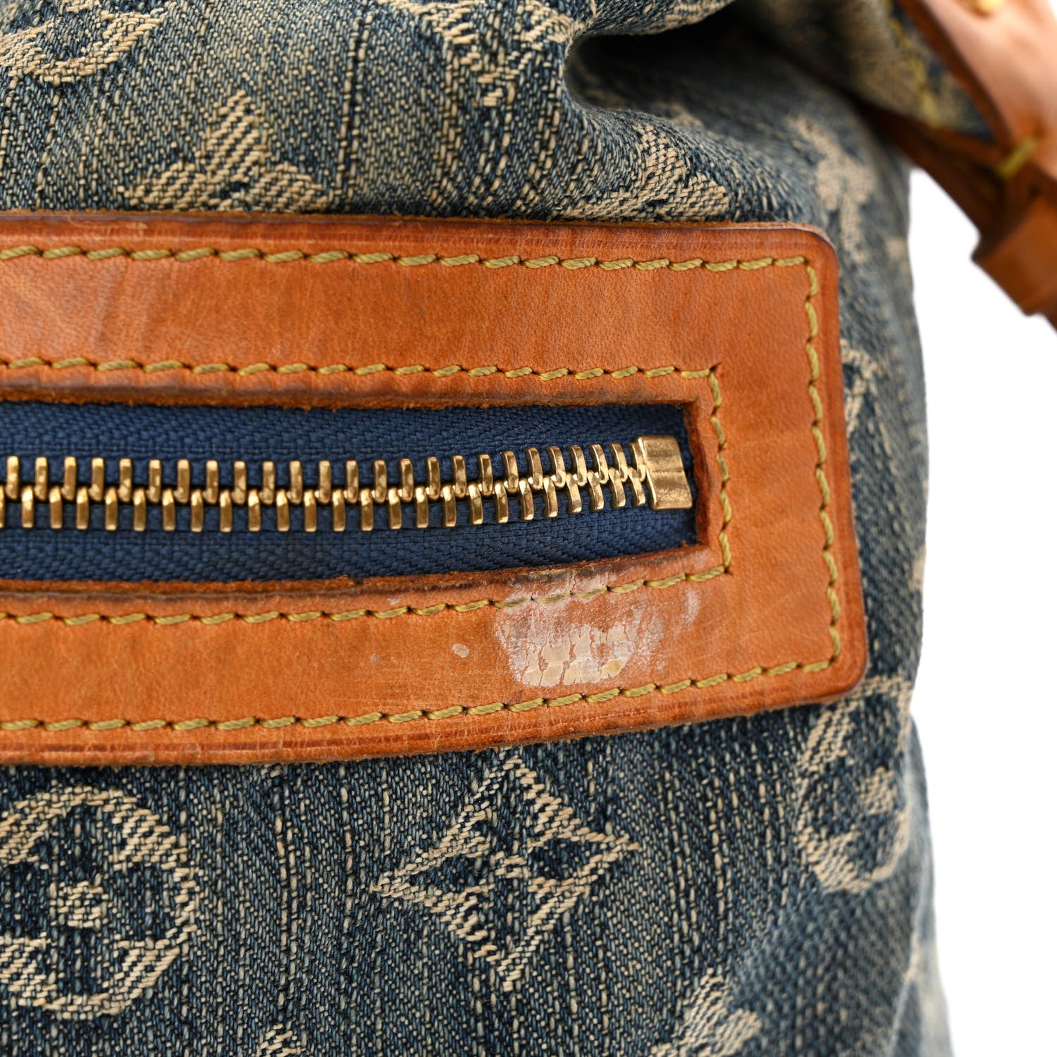 Louis Vuitton Denim Baggy GM Blue 16 of 20