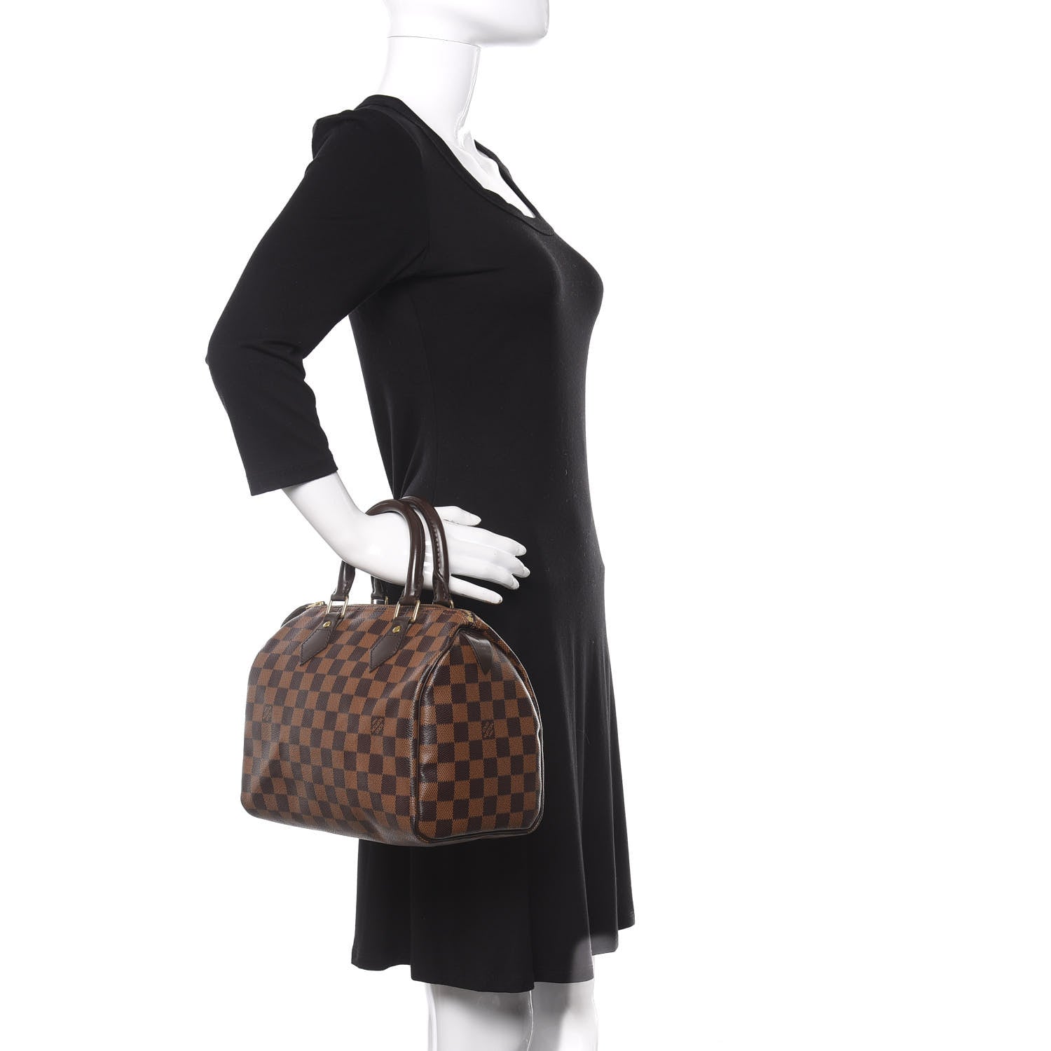 Louis Vuitton Damier Ebene Speedy 25 2 of 9