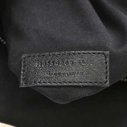 Saint Laurent Vintage Lambskin Chevron Monogram Large Nolita Crema Soft 6 of 15