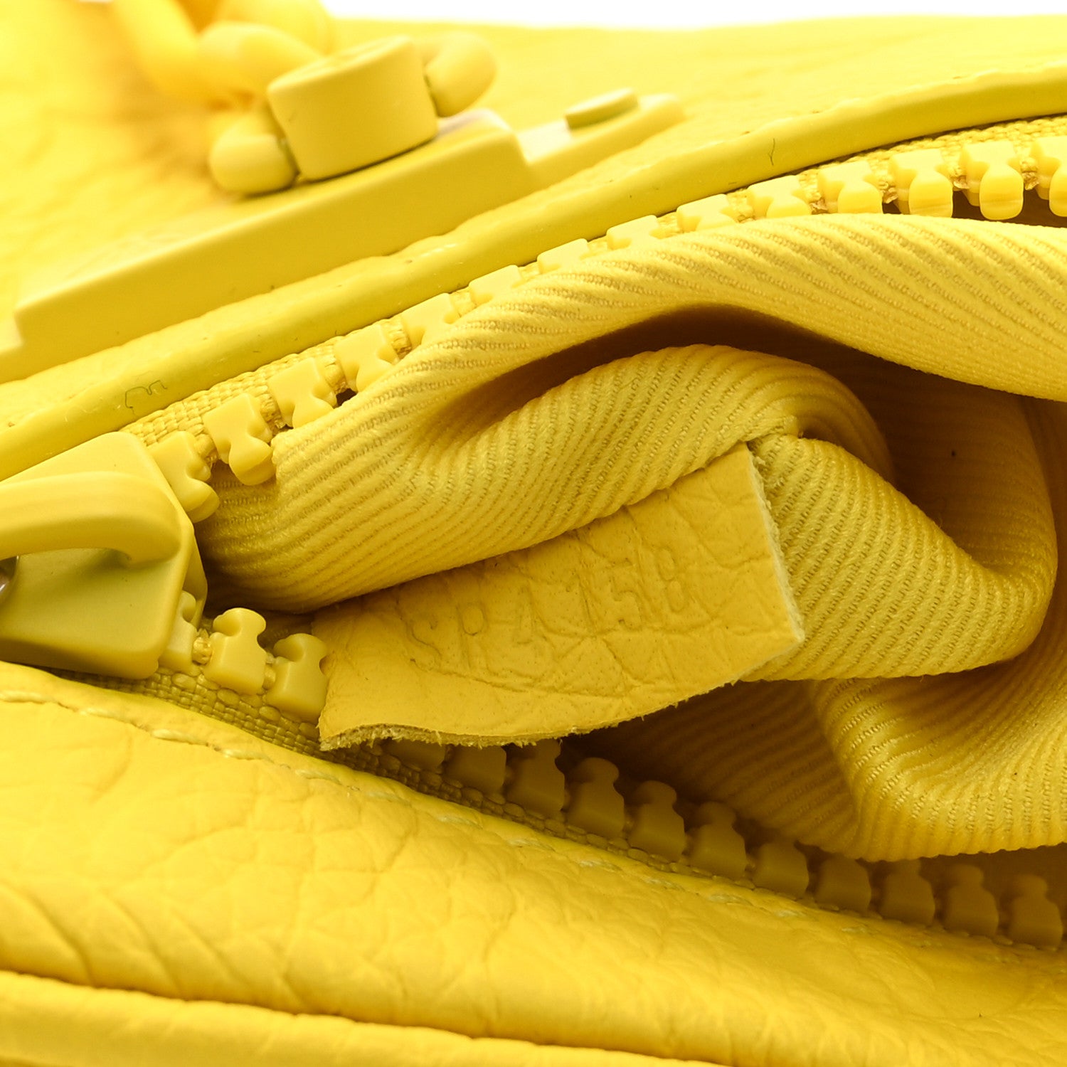 Louis Vuitton Taurillon Monogram Pochette Volga Yellow 7 of 9