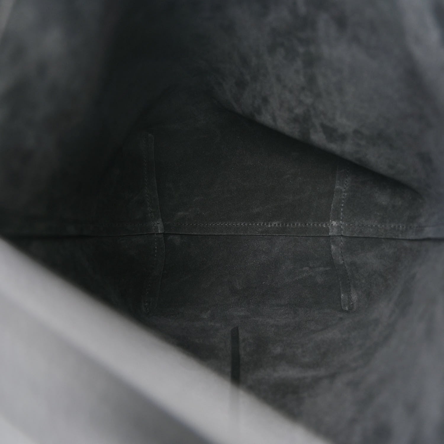 The Row Grained Calfskin Medium N/S Park Tote Black 5 of 11