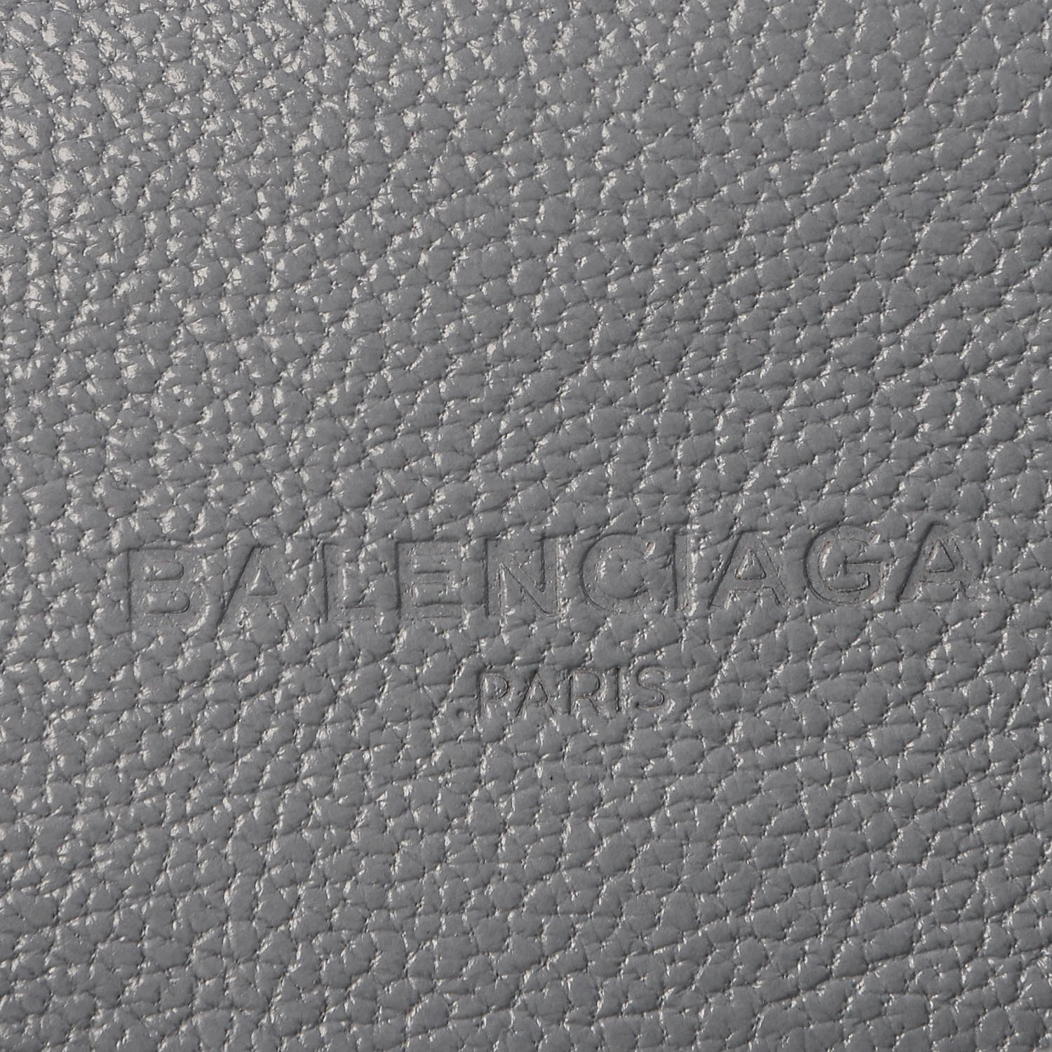Balenciaga Chevre Gold Metallic Edge Hardware Continental Flap Wallet Bleu Acier 8 of 8