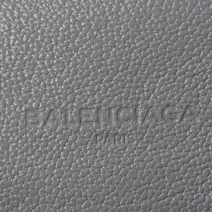 Balenciaga Chevre Gold Metallic Edge Hardware Continental Flap Wallet Bleu Acier 8 of 8