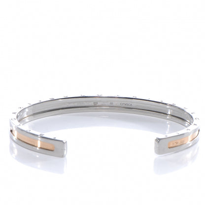 Bulgari BVLGARI 18k Yellow Gold and Steel B.Zero1 Cuff Medium 5 of 5