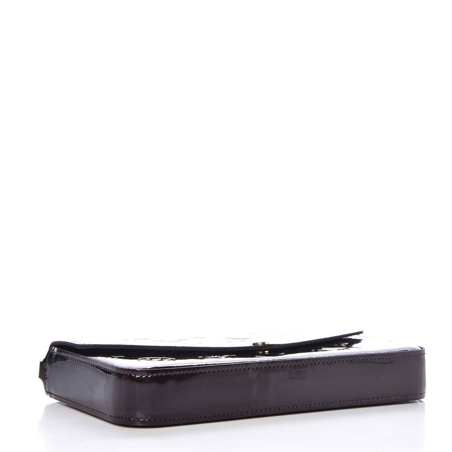 Vernis Pochette Felicie Chain Wallet Amarante