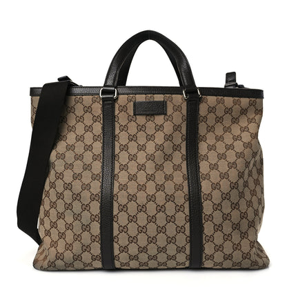 Gucci GG Monogram Large Joy Tote Bag Dark Brown 1 of 13