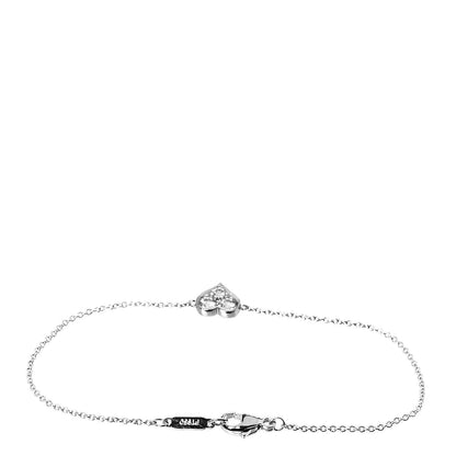Tiffany Platinum Diamond Hearts Bracelet 3 of 4