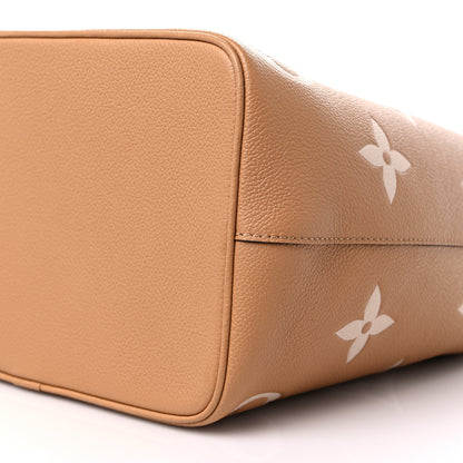 Louis Vuitton Empreinte Monogram Giant Neonoe MM Arizona Beige 9 of 9