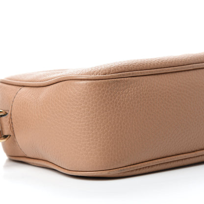 Gucci Pebbled Calfskin Small Soho Disco Bag Camelia 6 of 11