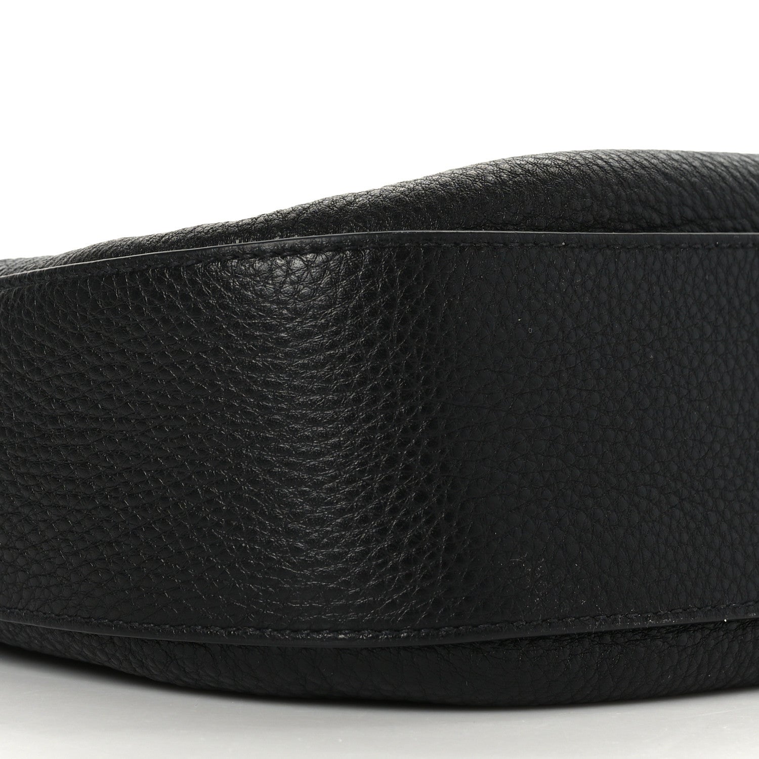 Prada Vitello Phenix Zippered Messenger Hobo Black 7 of 8