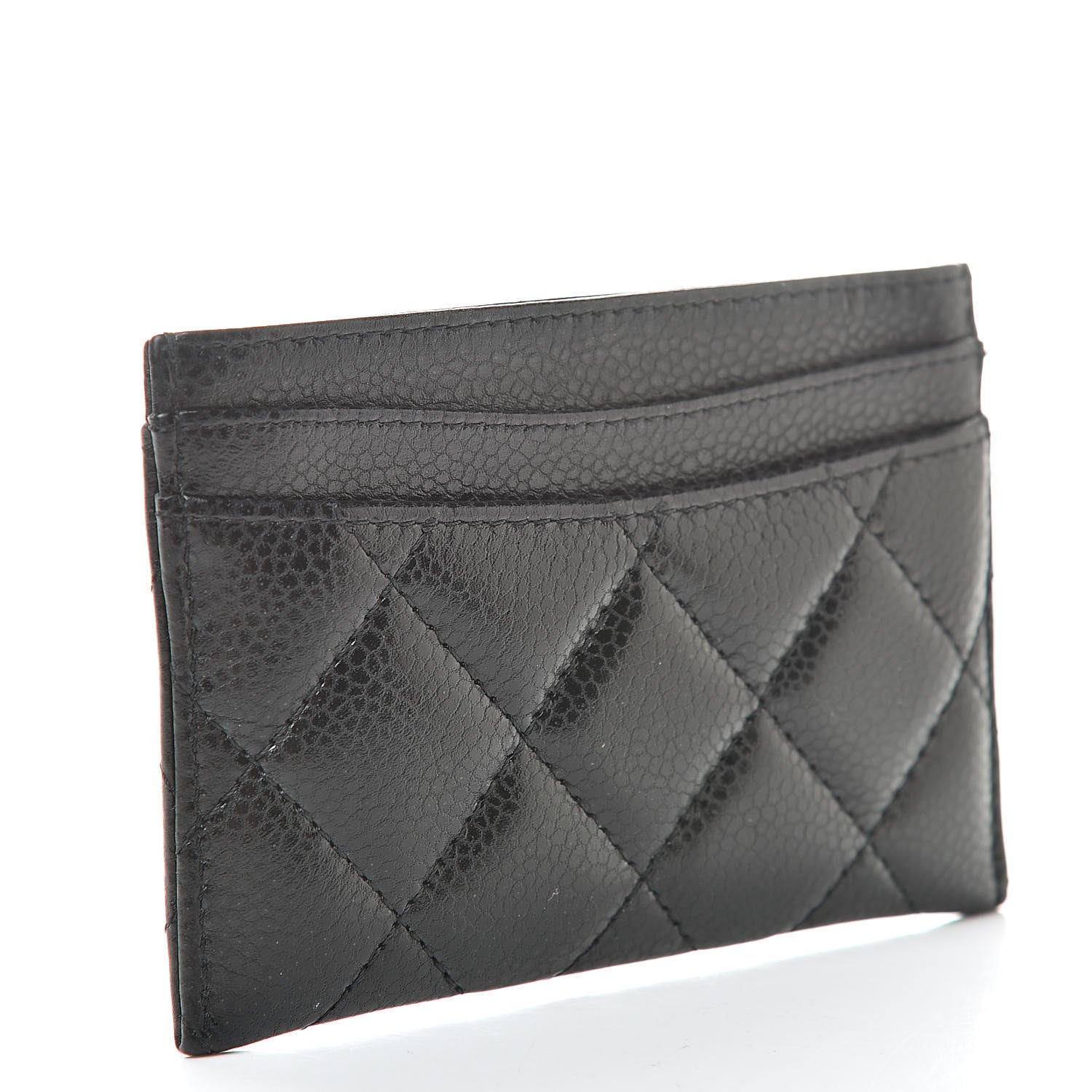 Chanel Caviar Quilted Card Holder Black 3 of 9