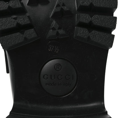 Gucci Betis Glamour Calfskin Womens Horsebit Loafers 37.5 Black 8 of 12