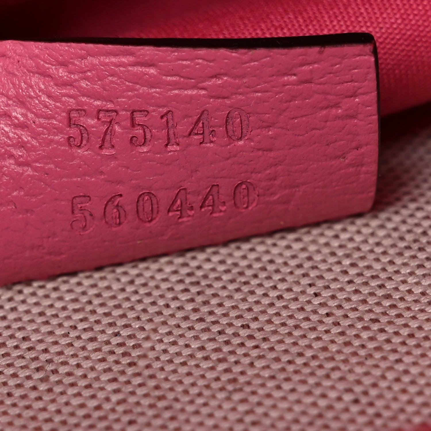 Gucci Patent Canvas Frame Logo Vertical Tote Glam Pink 6 of 8