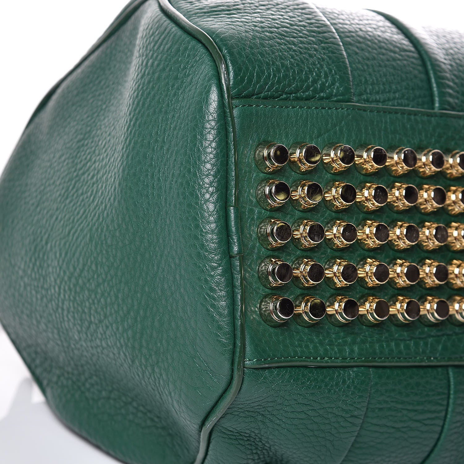 Alexander Wang Pebbled Lambskin Rocco Vine Gold Hardware 8 of 9