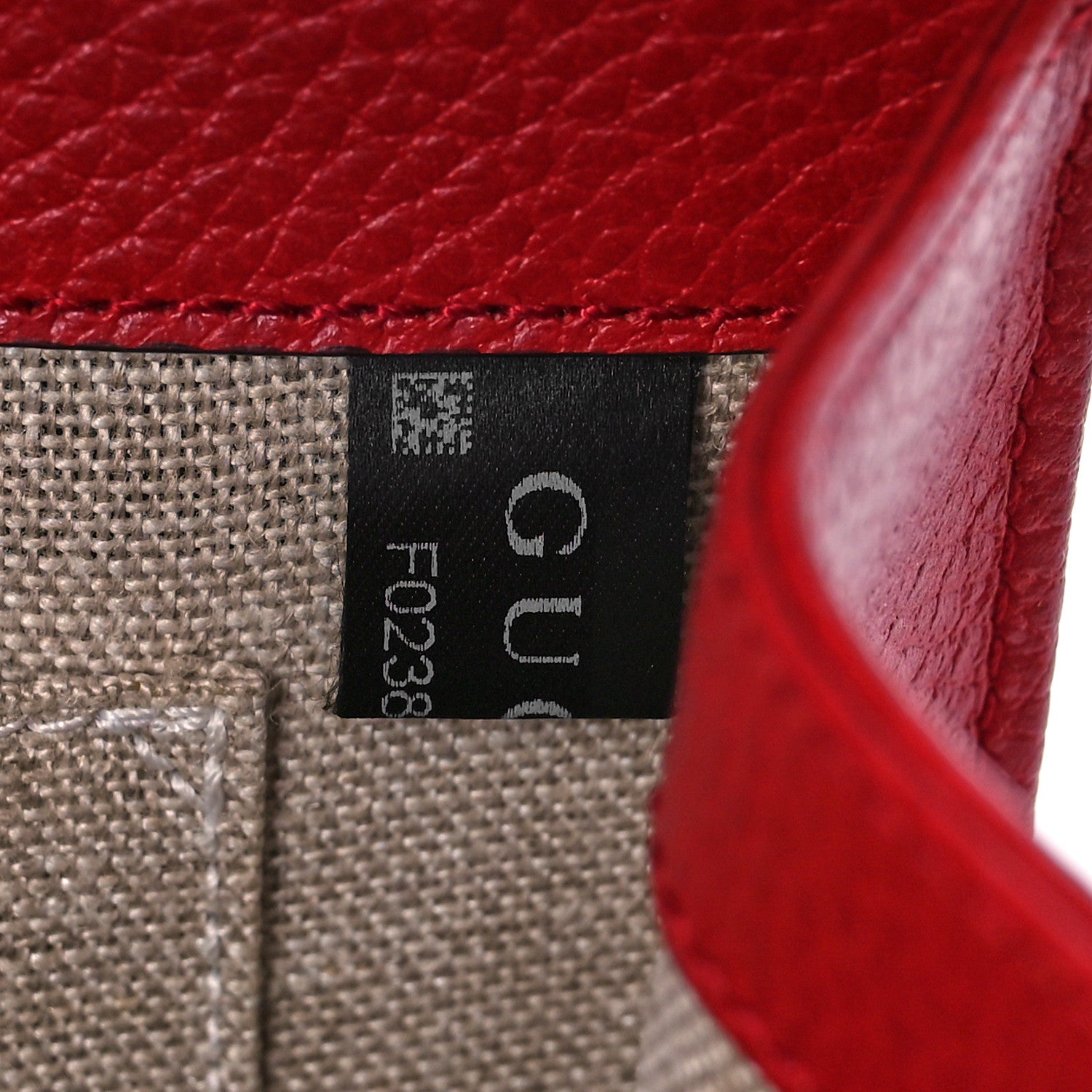 Gucci Dollar Calfskin Small Interlocking G Shoulder Bag Red 7 of 9