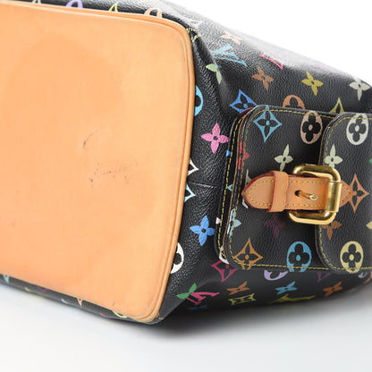 Louis Vuitton Monogram Multicolor Petit Noe Black 7 of 10