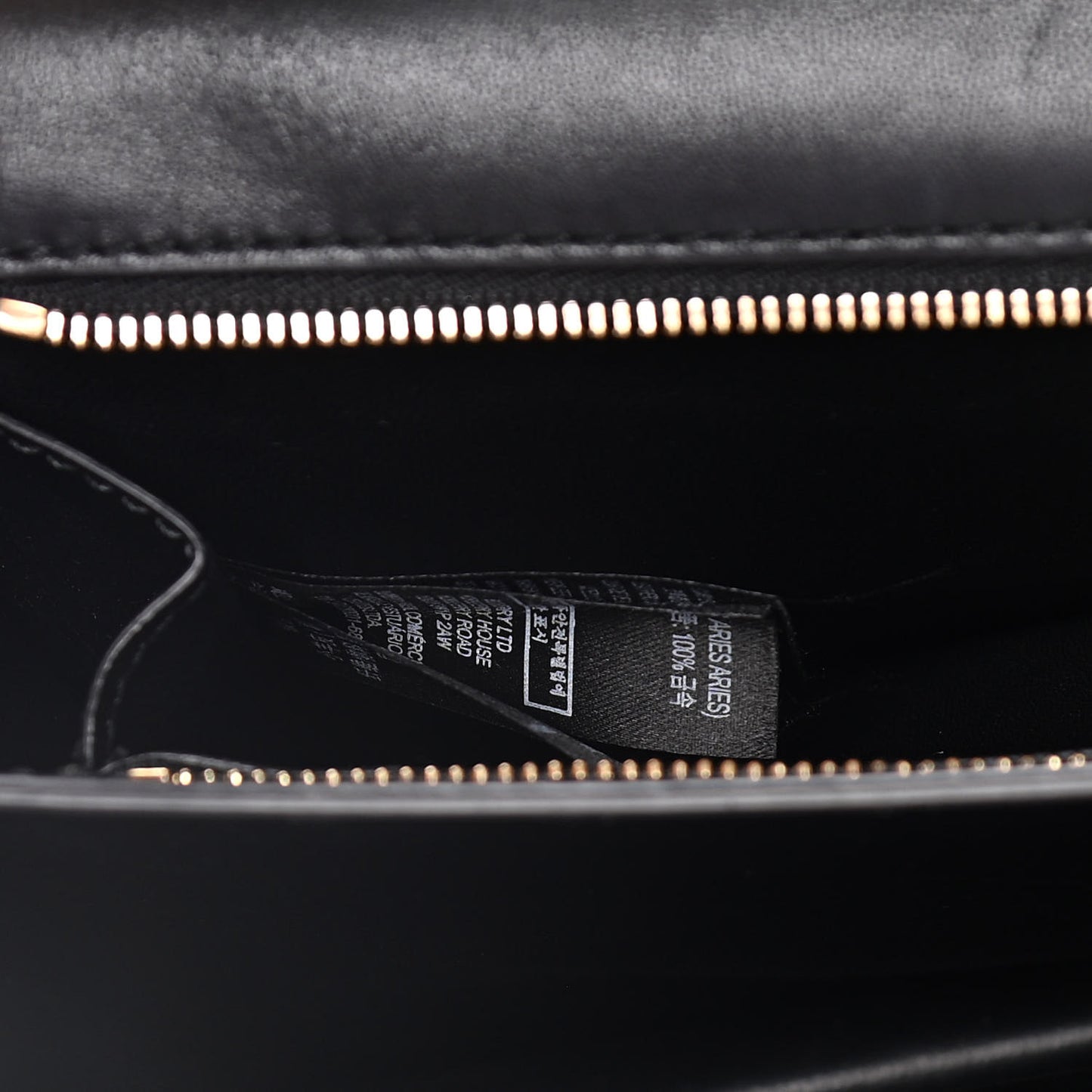 Calfskin Medium TB Bag Black