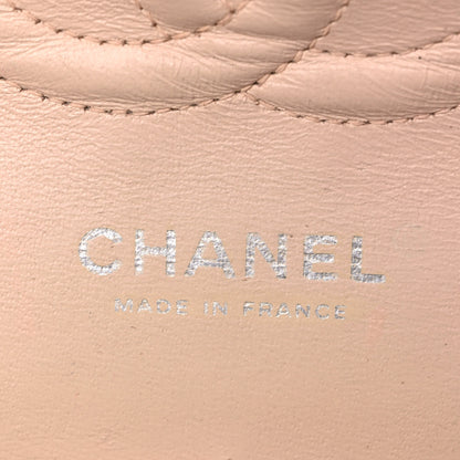 Chanel Caviar Quilted Medium Double Flap Beige 5 of 9