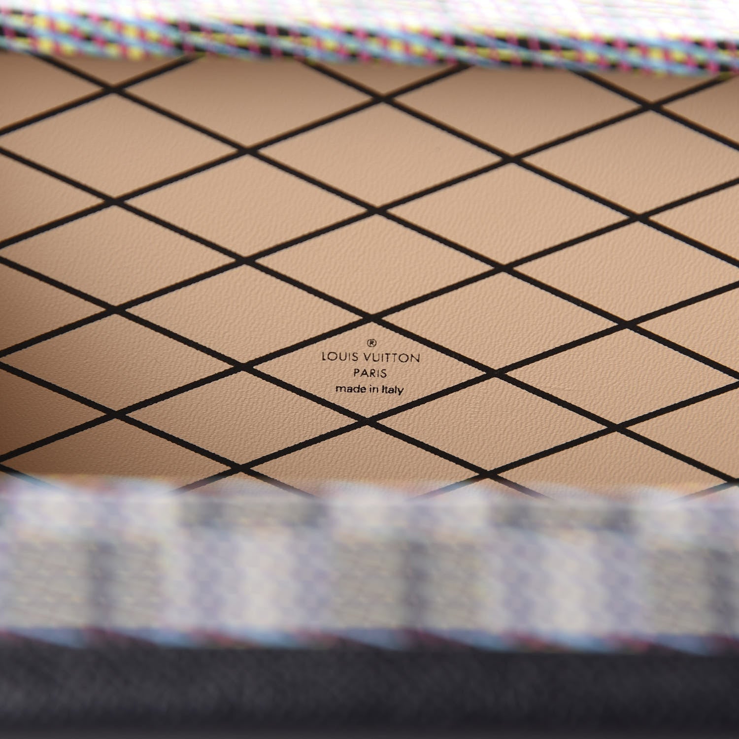 Louis Vuitton Calfskin Monogram LV Pop Petite Malle Blue 8 of 10