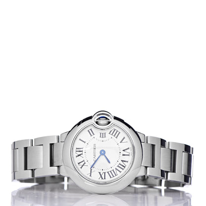 Cartier Stainless Steel 28mm Ballon Bleu De Quartz Watch 3 of 9