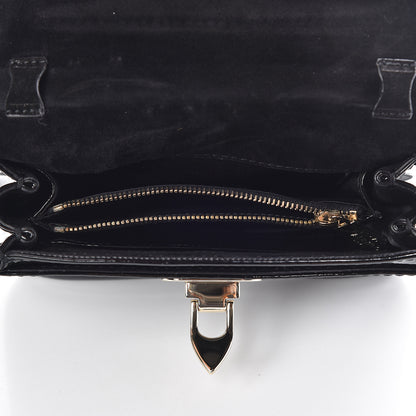 Valentino Garavani Patent Mini Rockstud Crossbody Bag Black 9 of 17
