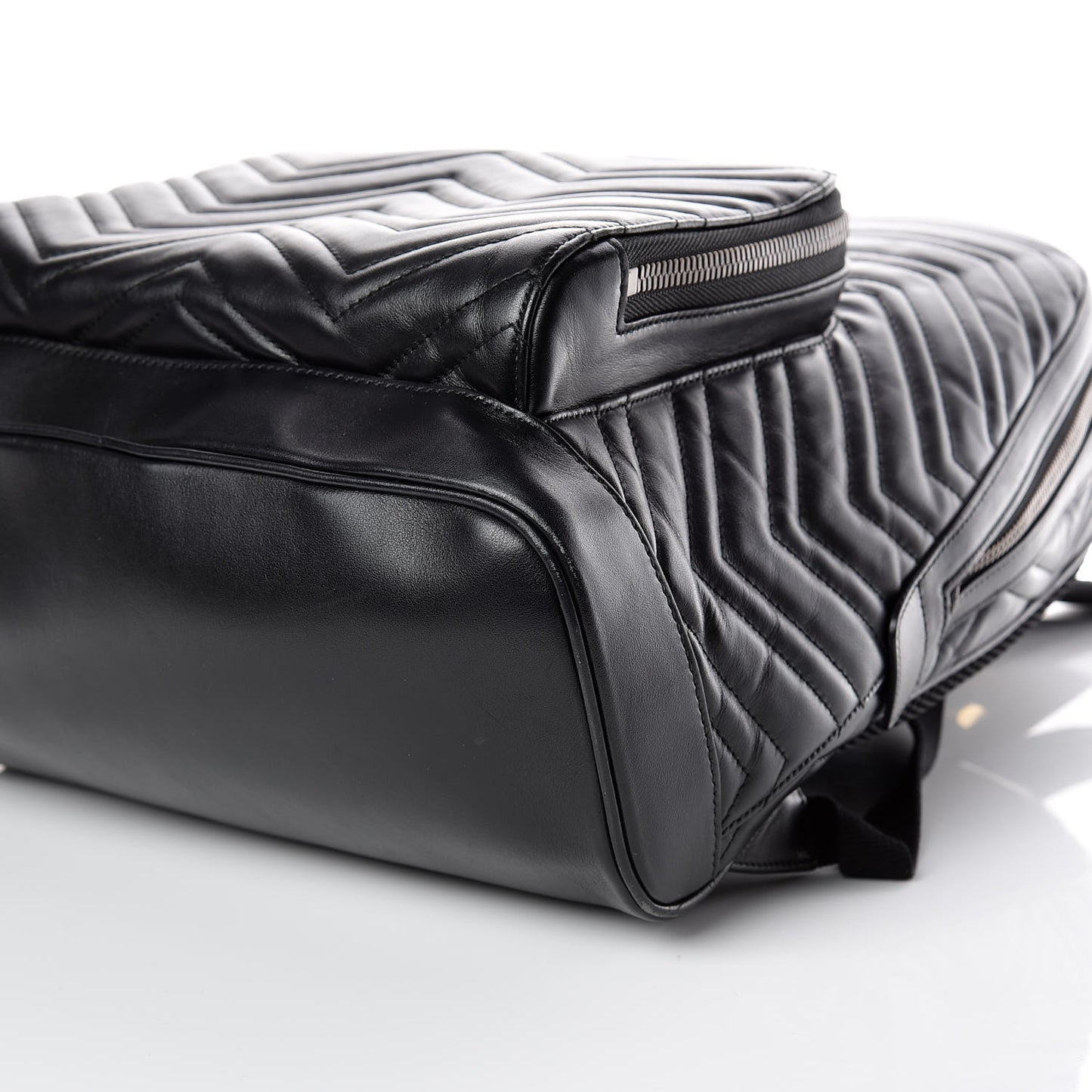 Calfskin Matelasse GG Marmont Day Backpack Black