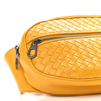 Bottega Veneta Nappa Intrecciato Belt Bag Sapphire 8 of 9