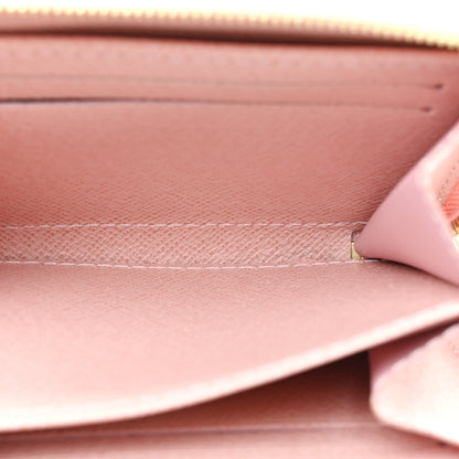Louis Vuitton Damier Azur Zippy Coin Purse Rose Ballerine 6 of 8