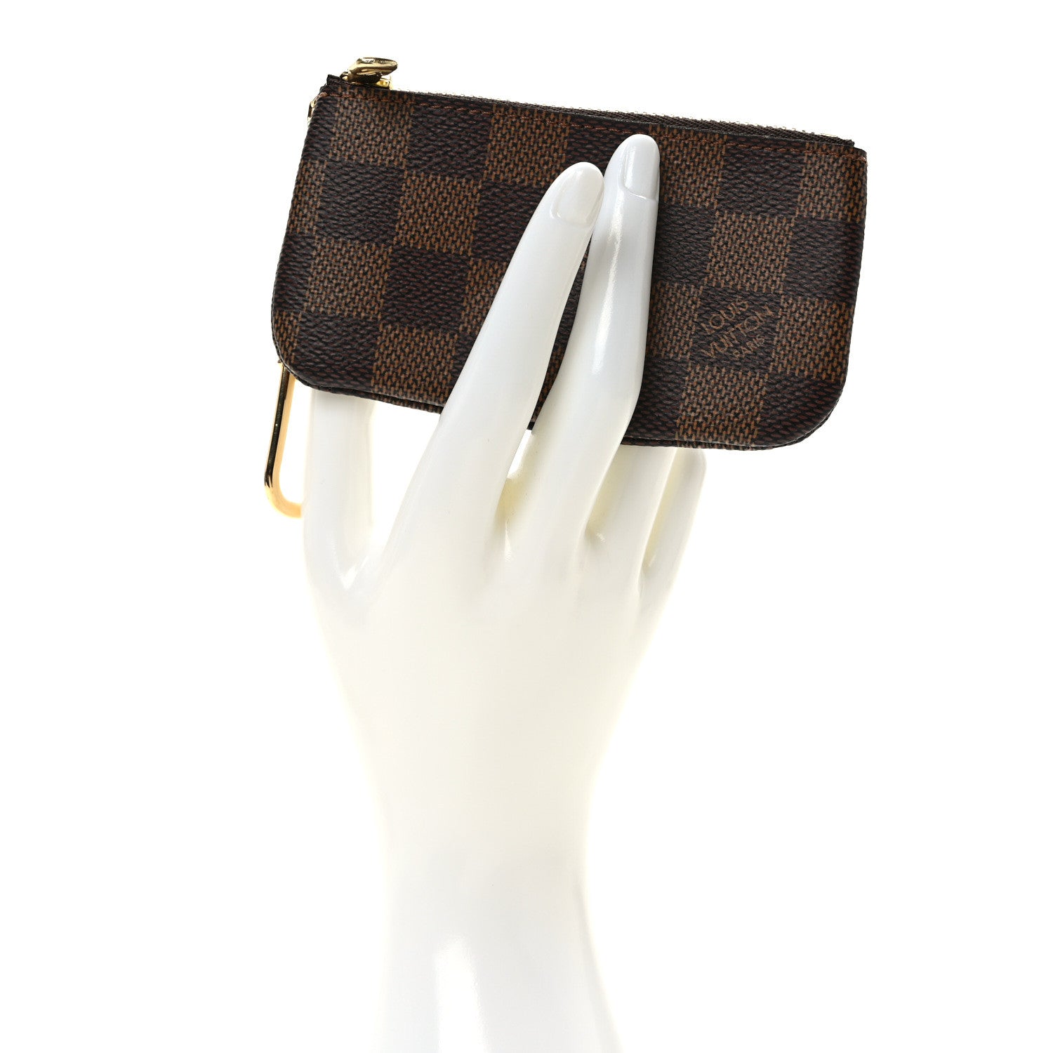 Louis Vuitton Damier Ebene Key Pouch 2 of 6