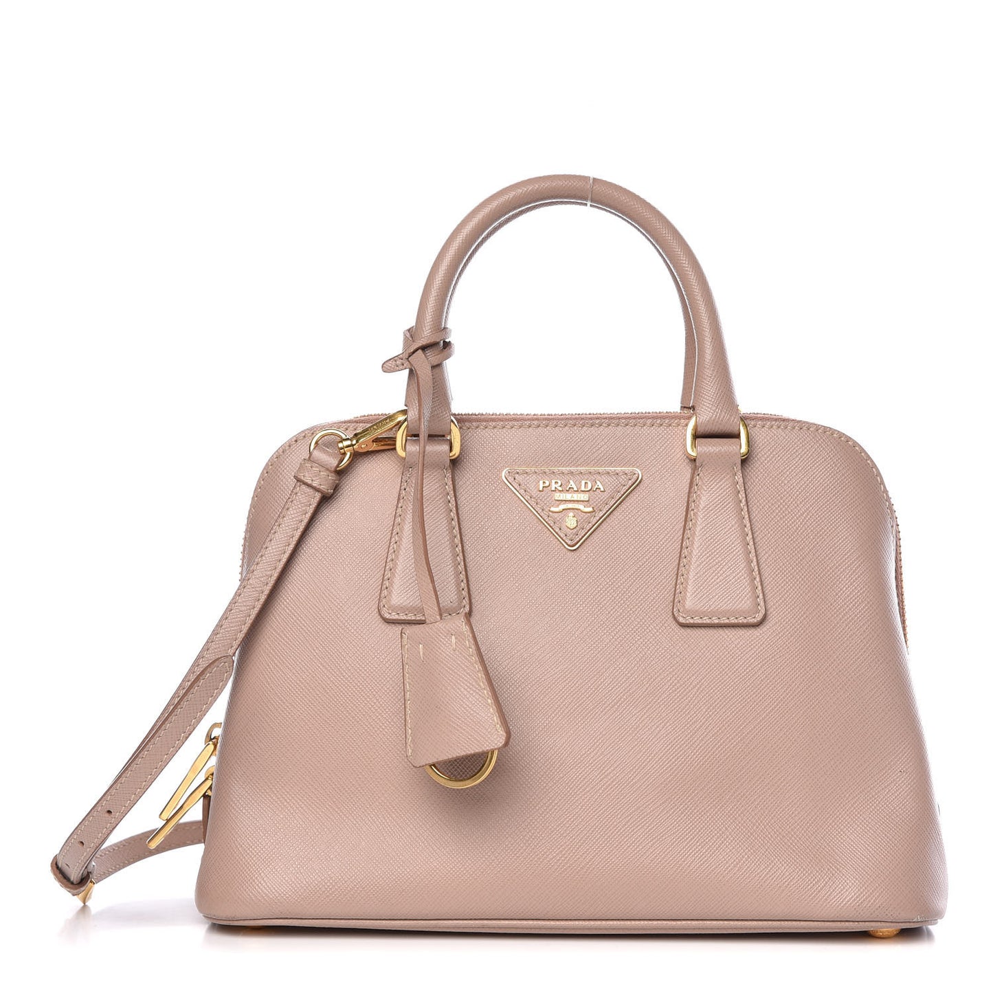 Saffiano Lux Small Promenade Tote Cammeo